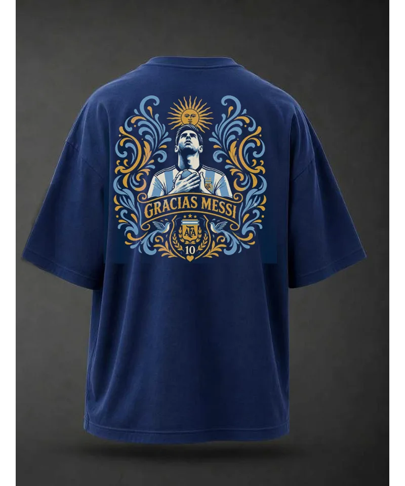 Remera La Porteña Copa América 2024 mujer — vista trasera